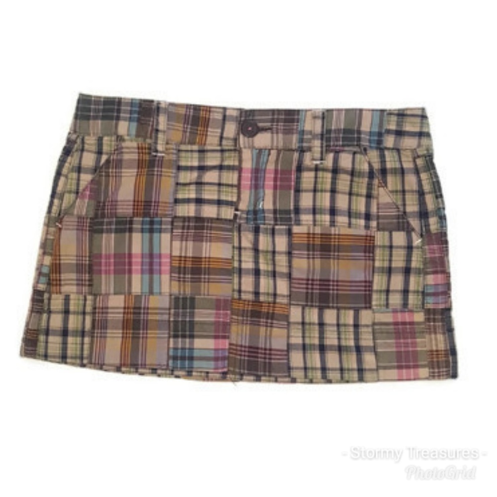 Aeropostale Plaid Skirt Size 3/4